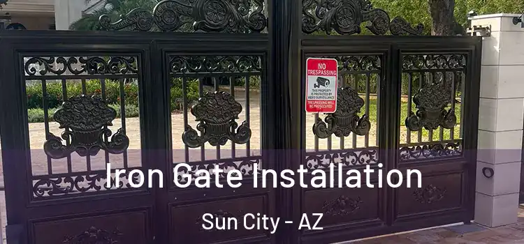 Iron Gate Installation Sun City - AZ