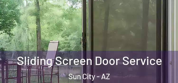  Sliding Screen Door Service Sun City - AZ